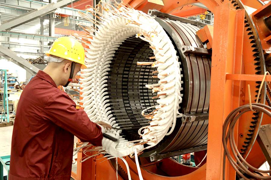 วิธีแก้ปัญหาไข้แบริ่งมอเตอร์กระแสสลับเหนี่ยวนำ